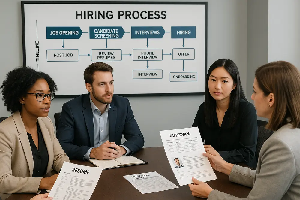 Effektives Recruiting mit einem strukturierten Recruiting Zeitplan