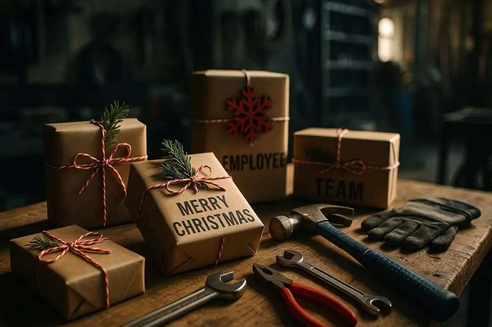 Einzigartige Weihnachtsgeschenke für Mitarbeiter im Handwerk