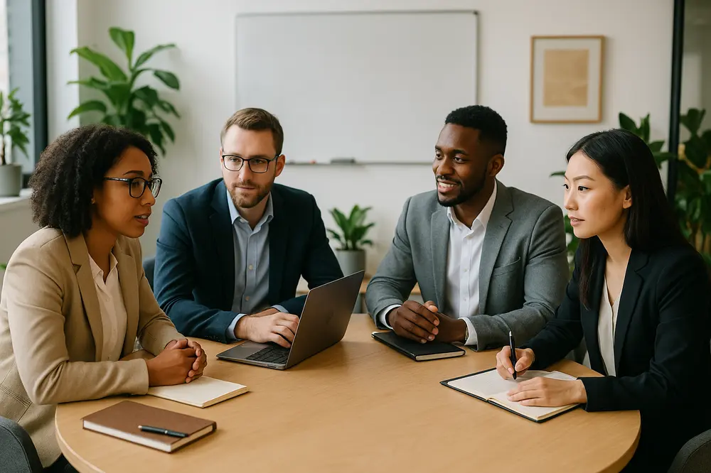 Mitarbeitergespräche zur Bewertung der Qualifikationen