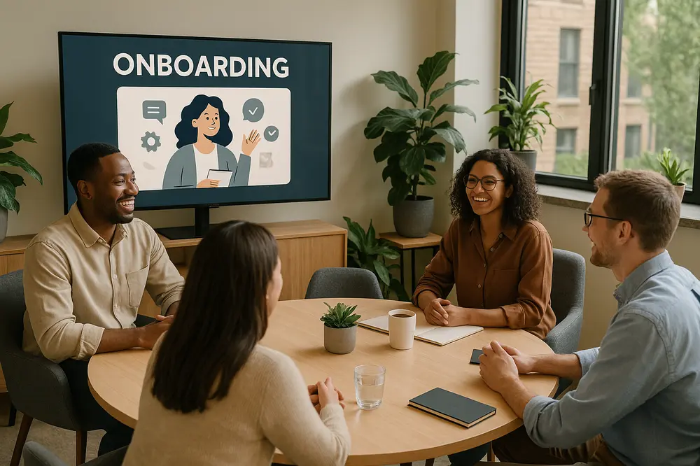 Wie ein Onboarding Video den Einstieg erleichtern kann
